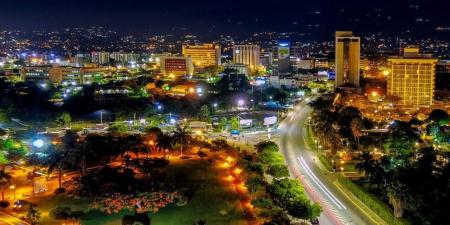 Kingston at night